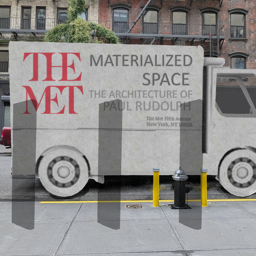 Materialized Space The Architecture of Paul Rudolph | Food truck activation