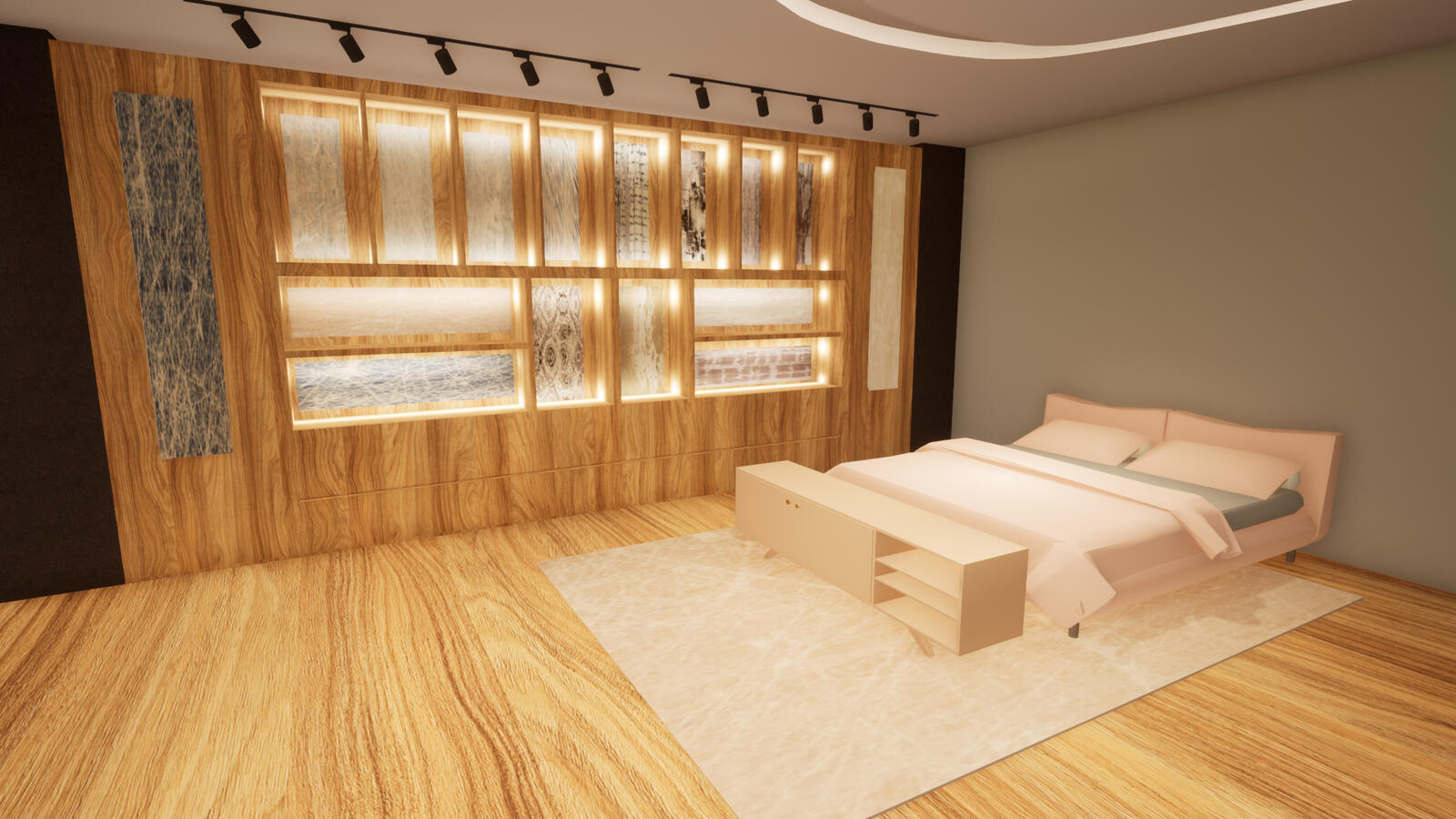 Bedroom section