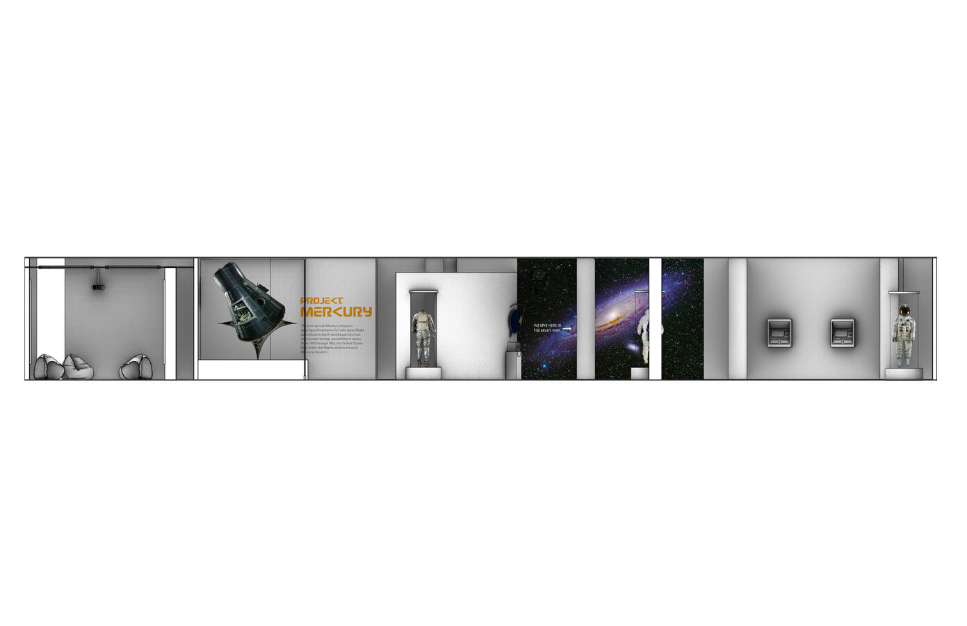 Right wall elevation